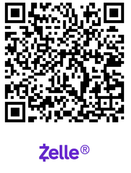 Zelle QR code for donating to Samvaad